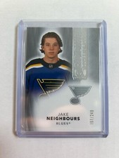 2021-22 THE CUP HOCKEY ROOKIE CLASS OF 2022 JAKE NEIGHBOURS 197/249 #2022-JN