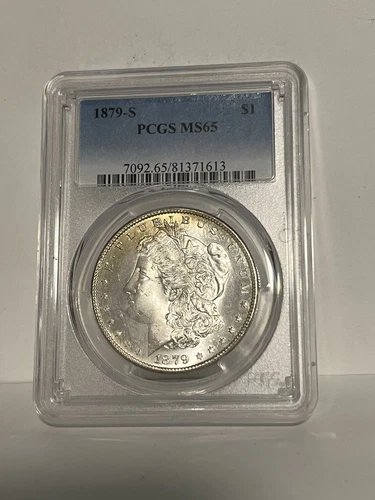 1879 S MORGAN PCGS MS65!