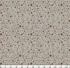 Free Spirit - Mystic Moonlight - Stars - Orange, Fabric by the Yard