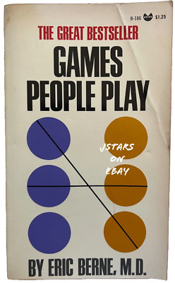 1967 GAMES PEOPLE PLAY ERIC BERNE PB PSYCHOLOGY BOOK