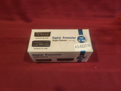 AG-82201B Digital 360° Level Meter Angle Finder Protractor with Magnets - NEW