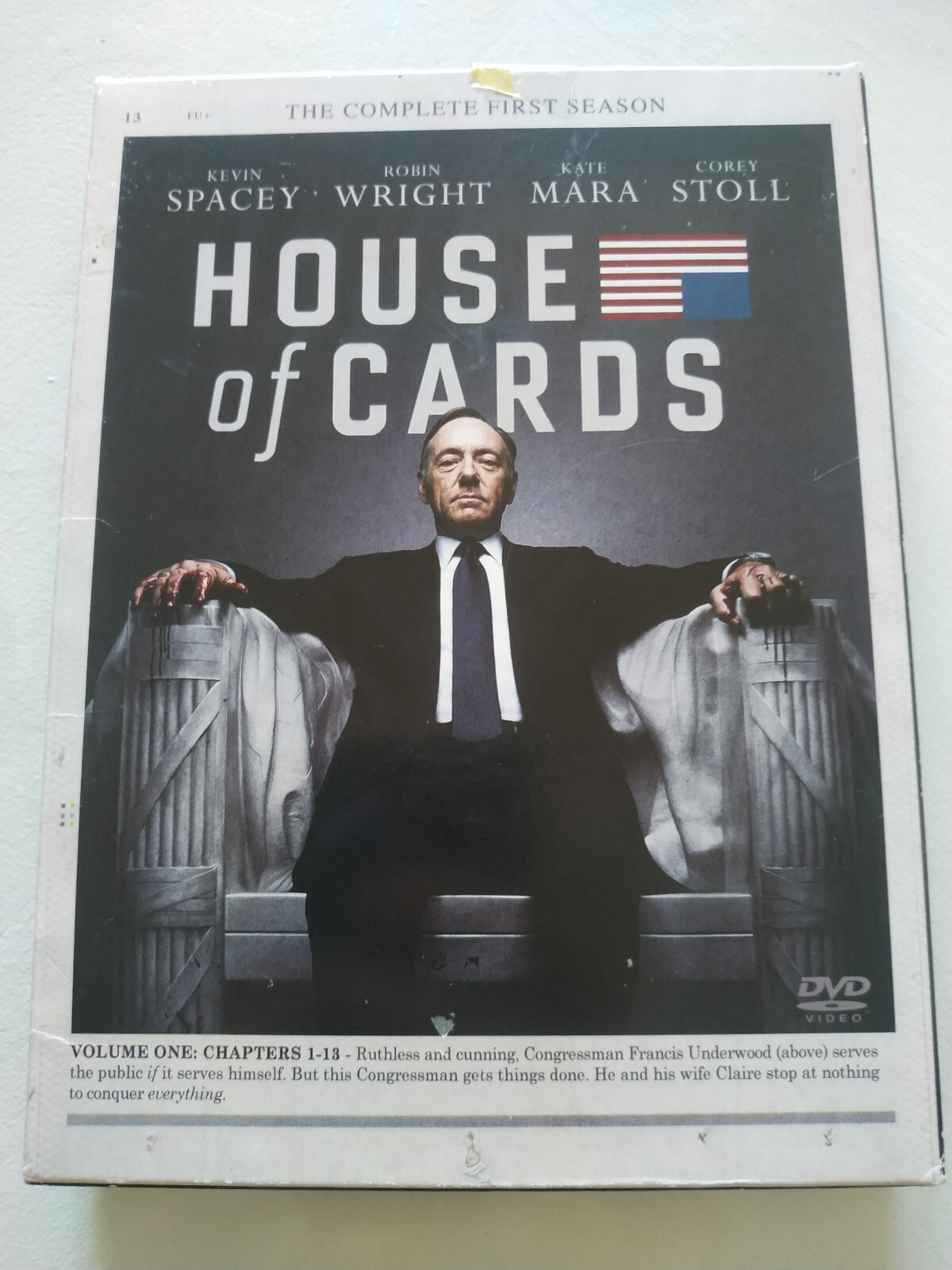 House of Cards First Season Complete - 4 x DVD Spanish English