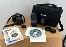 Canon Black EOS Rebel SL1 100D 18MP Digital Camera Bundle With Accessories