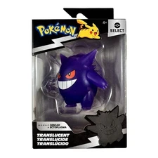 Jazwares Pokémon Select Translucent Gengar Figure