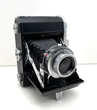 Vintage Zenobia Folding Medium Format Film Camera Hesper 75mm f/3.5 Lens