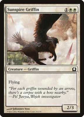 Sunspire Griffin | #25 | RTR | MTG | Regular | LP