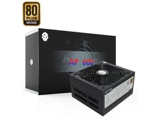 COOLMOON Gaming 80 Plus Bronze 600W Power Supply PSU Full Modular 140mm Fan