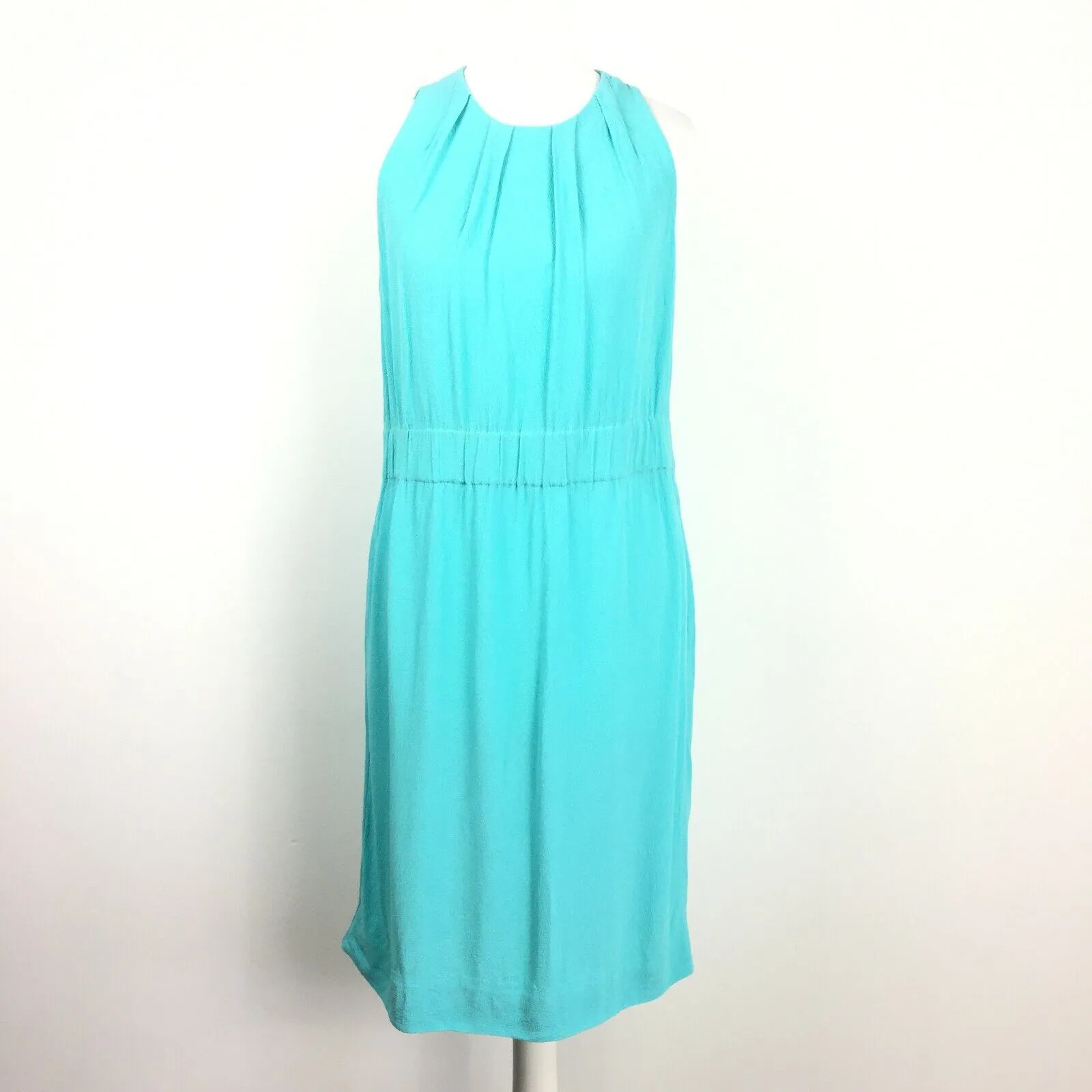 Kate Spade Dress 8-10 UK Aqua Blue Green Halter