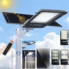 8200000LM Commercial Solar Street Lights Outdoor Solar Dusk to Dawn Super Bright