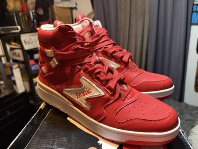 Etonic The Dream 1 Red White High Top Athletic Sneakers Lace Up EML14F01 01W