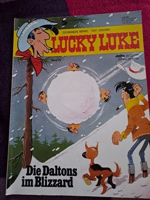 Lucky Luke - Die Daltons im Blizzard Band 25 von 1980 gut erhalten