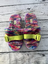 UGG Fluffita Pixelate Plush Slide Platform Sandal Multicolor Size 5 Slippers
