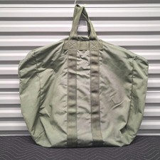 Vintage USGI Military Paratrooper Kit Bag A3 OD Green Nylon Duffel Flight Bag