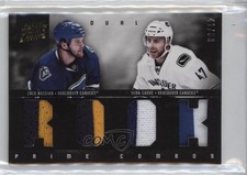 2011-12 Panini Prime Combos Dual Materials /50 Zack Kassian Yann Sauve #27 1o3