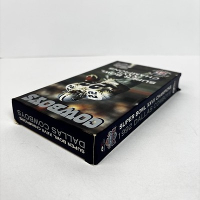 1992 Superbowl XXVII Champions Dallas Cowboys VHS Emmitt Smith