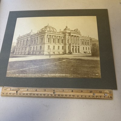 VTG Strassburg University Library Mounted German Architecture Photo Renaissance