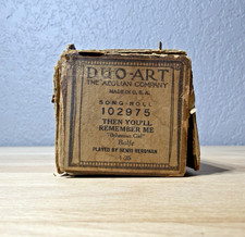 Duo-Art Song Piano Roll 102975 Then You'll Remember Me