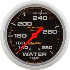 Autometer 5431 Pro-comp Mechanical Water Temperature Gauge Autometer 5431 Pro-comp Mechanical Water Temperature Gauge