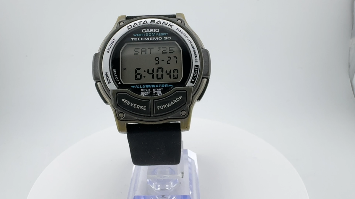 Genuine Vintage Casio Data Bank Telememo 30 DB-34H w/ NEW BATTERY