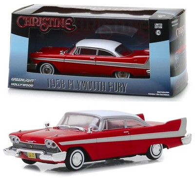 1958 Plymouth Fury Christine Movie 1:43 GreenLight 86529
