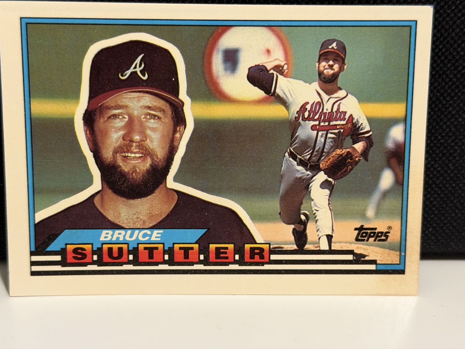 1989 Topps Big - Bruce Sutter #64