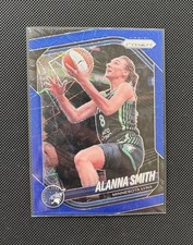 2025 Panini Prizm WNBA - Alanna Smith #101 Blue Velocity Prizm