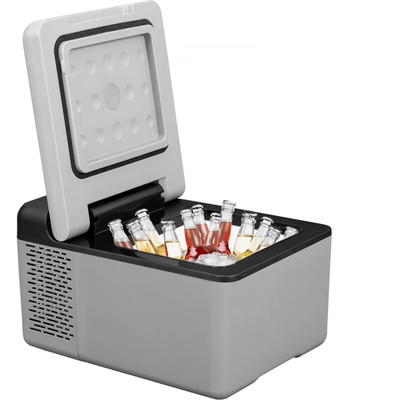 Alpicool 9L Car Fridge Freezer 12V/24V DC 110V AC Portable Mini Cooler Camping