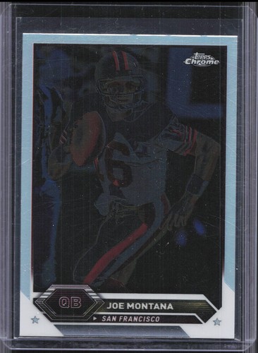 2023 Topps Composite #16 Joe Montana Topps Chrome Divergent Refractor