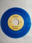 BEATLES TOLLIE RECORDS T-9008 BLUE VINYL BOOTLEG LOVE ME DO/PS I LOVE YOU "NICE"