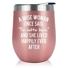 12 Oz Tumbler Retirement Gift for Women Coworkers Leaving Farewell