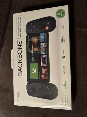 Backbone One BB-02-B-XW Lightning Mobile Gaming Controller iPhone -brand new 
