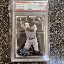 2016 Bowman Draft - Chrome Draft Picks Kyle Lewis #BDC-60 (RC)