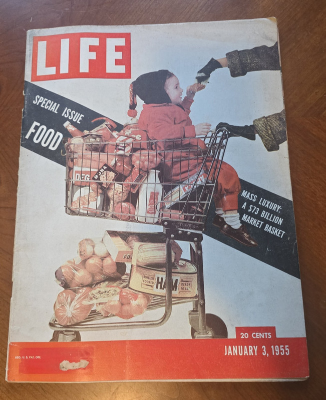 LIFE Magazine / January 3 1955 / Food / Special Issue / News