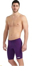 NWT ARENA Men's Team Colors Swim Jammer MaxLife Swimwear Professional Sz 20 Plum