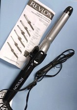REVLON Perfect Heat Triple Ceramic Barrel Hair Curling Iron 1-Inch Model RV 051