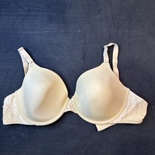 Sweet Nothings Bra 38D SN1321 Beige Lace Lightly Lined Underwire Maidenform