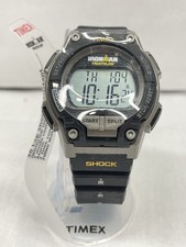 Timex T5K195, Men's Ironman 30-Lap Resin Watch, Alarm, Shock, Indiglo, Chrono