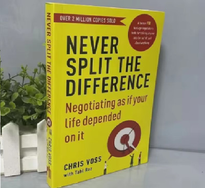 Never Split The Difference By Chris Voss Books it will reach to you in 25-30 day