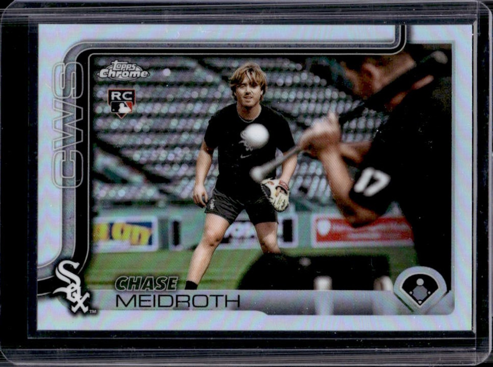 2025 Topps Chrome Update Chase Meidroth Image Variation RC SSP #USC337 White Sox
