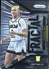 2025 Panini Prizm WNBA #15 Hailey Van Lith Fractal RC Rookie Fresh Pull