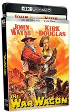 THE WAR WAGON [4K UHD + Blu-ray, 8-25-2026] USA w/Features + Slipcover & NEW!