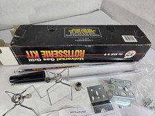 Kit de asador de parrilla universal Mr. Bar-B-Q asador de barbacoa varilla de saliva motor eléctrico