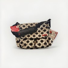 Skip Hop Blossom Dash Deluxe Polka Dot Diaper Bag, Stroller Clips, Shoulder Pad