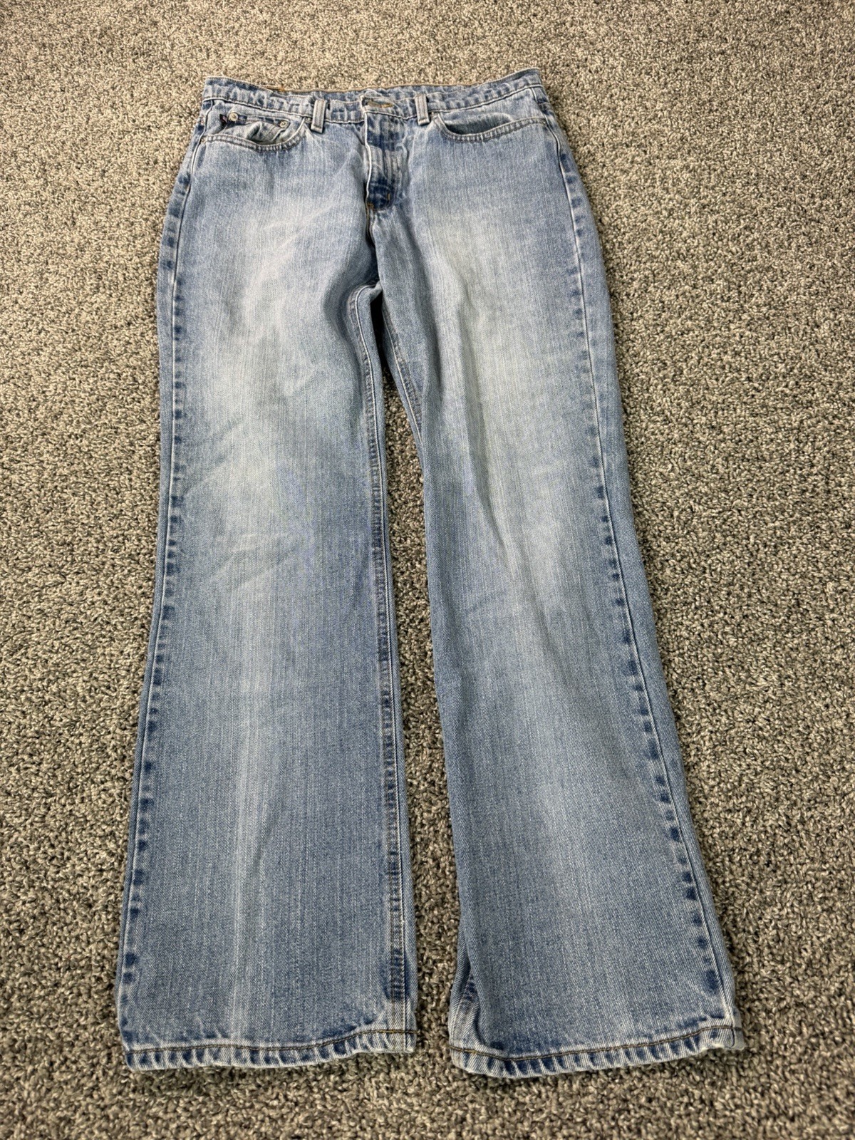 Vintage Y2K Polo Jeans Company Bootcut Jeans Women’s Size 12 Blue Baggy