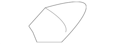 Genuine Nissan Fuel Door Bumper 78837-70T00