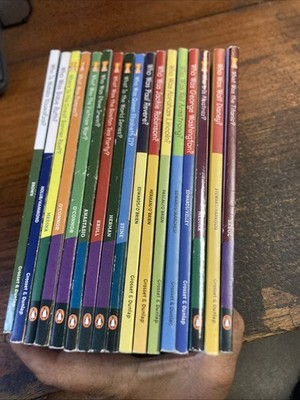 Lot Of 17 Of Who Was/ What Was/ Where Is Paperback Books - Who HQ