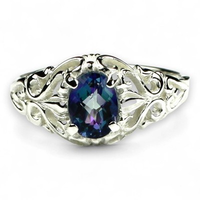Neptun Topas, 925 Sterling Silber Damen Ring, SR113