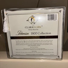 Clara Clark Premier 1800 Collection Twin Deluxe Sheet Set