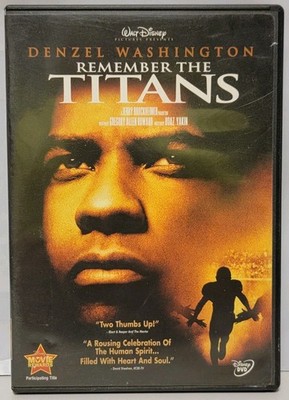 Remember the Titans DVD 2000 Denzel Washington Will Patton Donald Faison 
