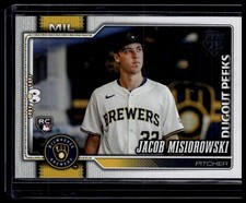 2026 Topps #10 Jacob Misiorowski Dugout Peeks